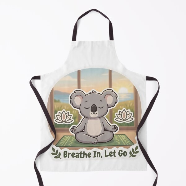 Item preview, Cute Koala Yoga – Breathe In Let Go Yoga Lover Gift designed and sold by Isliath.