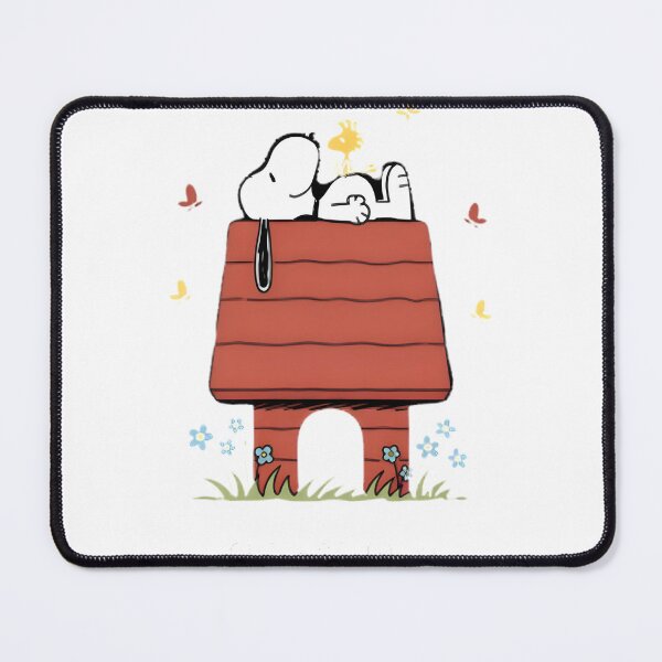 Item preview, Snoopy and Woodstock Relaxing on Dog House with 'Nope Not Today' Quote Design designed and sold by MasonTheGamer.