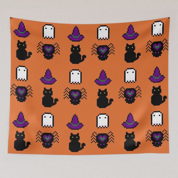 Item preview, Halloween Pattern designed and sold by Cosy-Migraines.