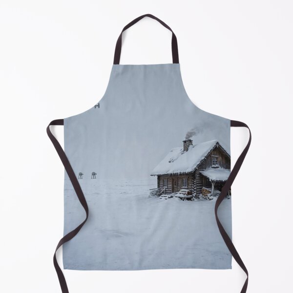 Item preview, Snowy Cabin with Distant AT-ATs designed and sold by Late Theory.