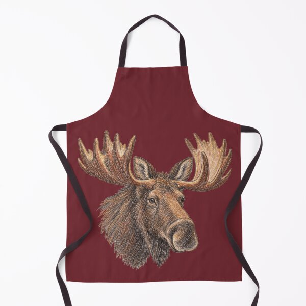 Item preview, Elk head with large antlers designed and sold by JOANNASKAH.