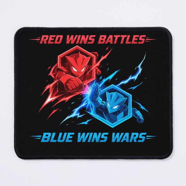 Item preview, Red Wins Battles Blue Wins Wars designed and sold by Charles-Garrett.