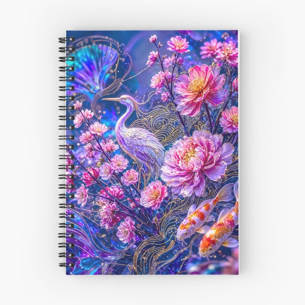 Item preview, Japanese Fantasy Flora and Fauna Art designed and sold by fantasystyleiom.
