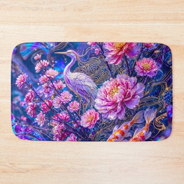 Item preview, Japanese Fantasy Flora and Fauna Art designed and sold by fantasystyleiom.