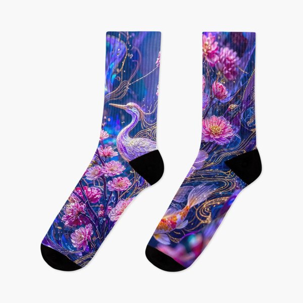 Item preview, Japanese Fantasy Flora and Fauna Art designed and sold by fantasystyleiom.