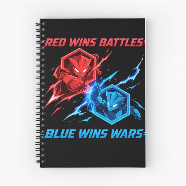 Item preview, Red Wins Battles Blue Wins Wars designed and sold by Charles-Garrett.