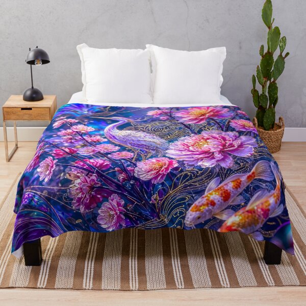Item preview, Japanese Fantasy Flora and Fauna Art designed and sold by fantasystyleiom.