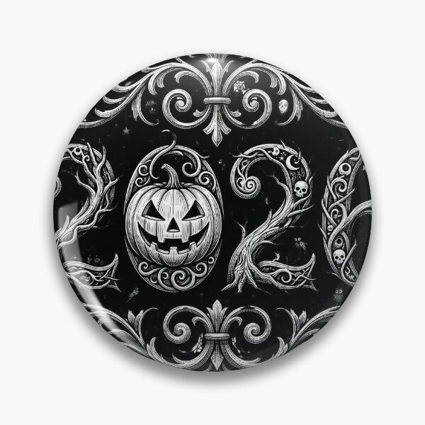 Item preview, Halloween 2026 Vintage Ornate Engraving designed and sold by DarkOriginArts.