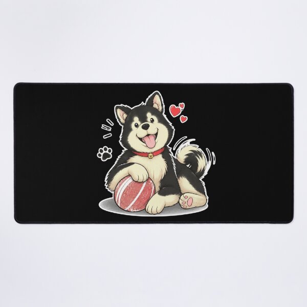 Item preview, Black Hayate Cute Dog designed and sold by TrieuDao.
