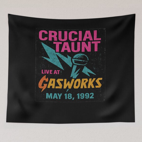 Item preview, Crucial Taunt en vivo en Gasworks 1992 designed and sold by Nexhessthe1.