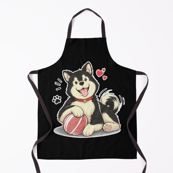 Item preview, Black Hayate Cute Dog designed and sold by TrieuDao.