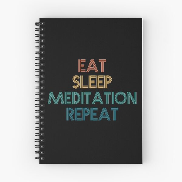 Item preview, Eat Sleep Meditation Repeat - Gift For Meditation Fans designed and sold by kindxinn.