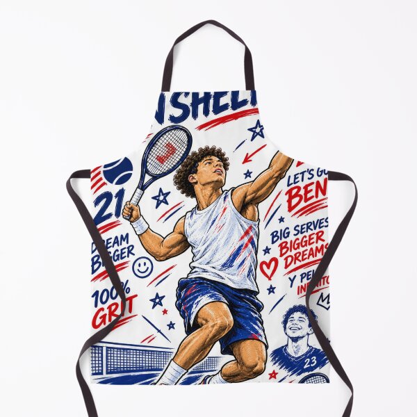 Item preview, Ben Shelton designed and sold by vectcd.