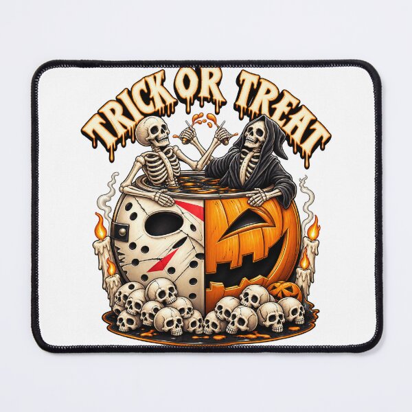 Item preview, Spooky Halloween Skeletons and Pumpkin Party – Gothic Horror Design designed and sold by Erin-Hurt.