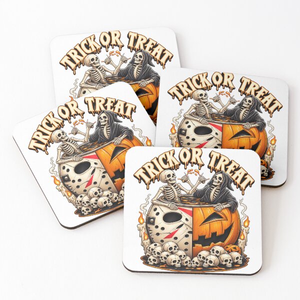 Item preview, Spooky Halloween Skeletons and Pumpkin Party – Gothic Horror Design designed and sold by Erin-Hurt.