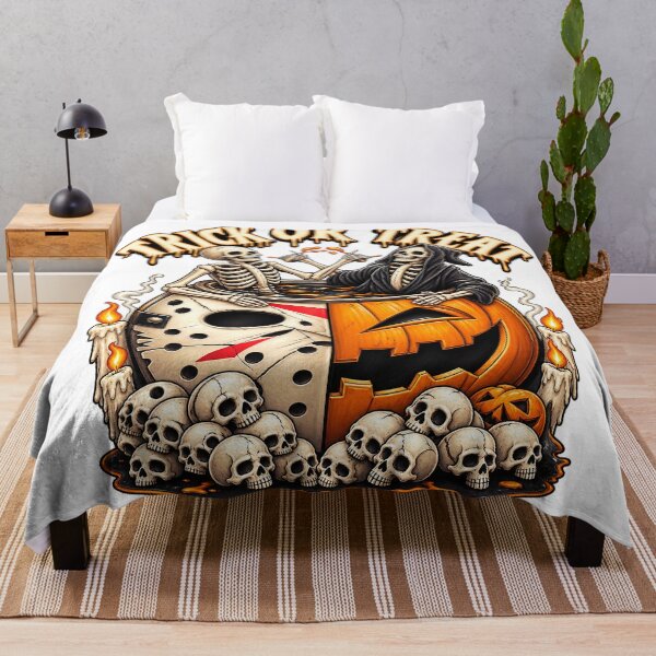 Item preview, Spooky Halloween Skeletons and Pumpkin Party – Gothic Horror Design designed and sold by Erin-Hurt.