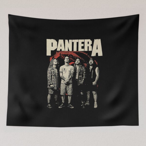 Item preview, Pantera Original Custom Vintage Music Poster Wall Art designed and sold by Leenondesigns.