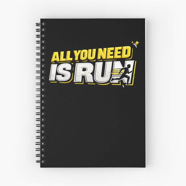 Item preview, ALL YOU NEED IS RUN designed and sold by -ADRIAV-.