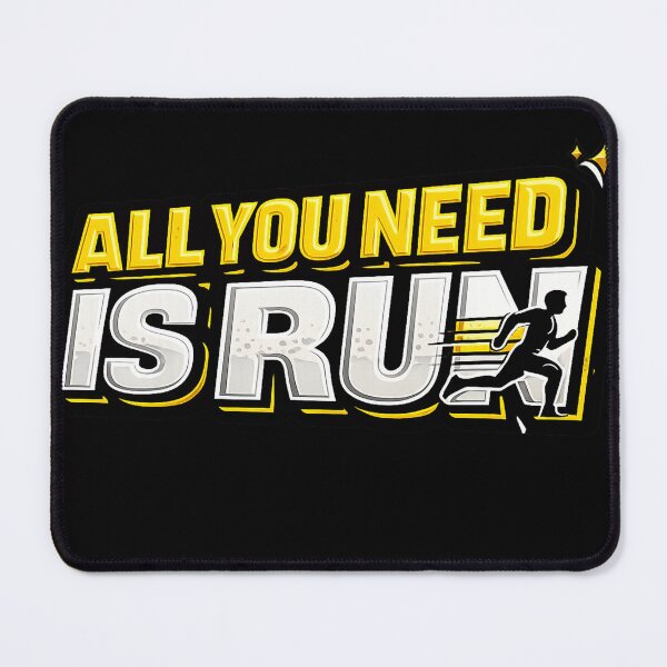 Item preview, ALL YOU NEED IS RUN designed and sold by -ADRIAV-.