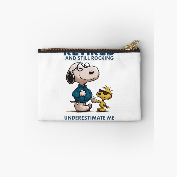 Item preview, Snoopy Retired and Still Rocking Vintage Style Cartoon Design designed and sold by MasonTheGamer.
