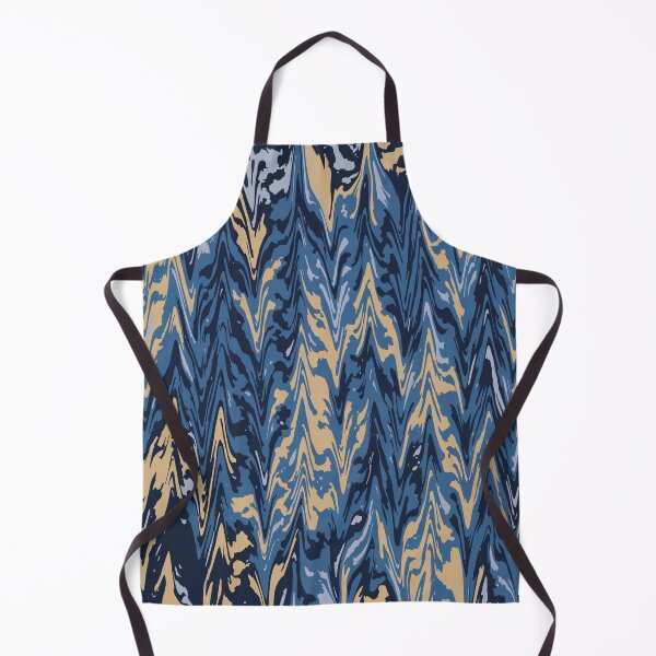 Item preview, Blue Camo Digital Liquify Pattern in Blue, Beige and Black designed and sold by ShopieHome.