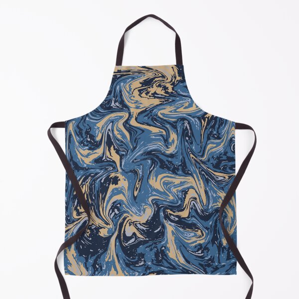 Item preview, Blue Camo Digital Pattern in Blue Shades, Beige and Black designed and sold by ShopieHome.
