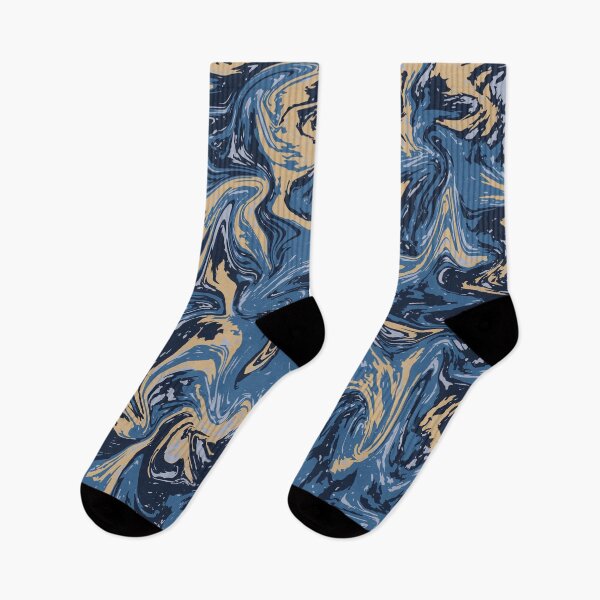 Item preview, Blue Camo Digital Pattern in Blue Shades, Beige and Black designed and sold by ShopieHome.