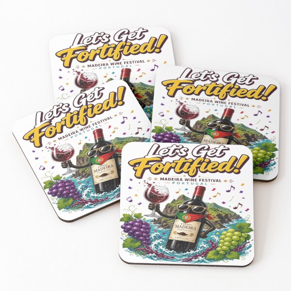 Item preview, Let's Get Fortified! - Madeira Wine Festival Portugal T-Shirt designed and sold by Sushikidsntoddlers.