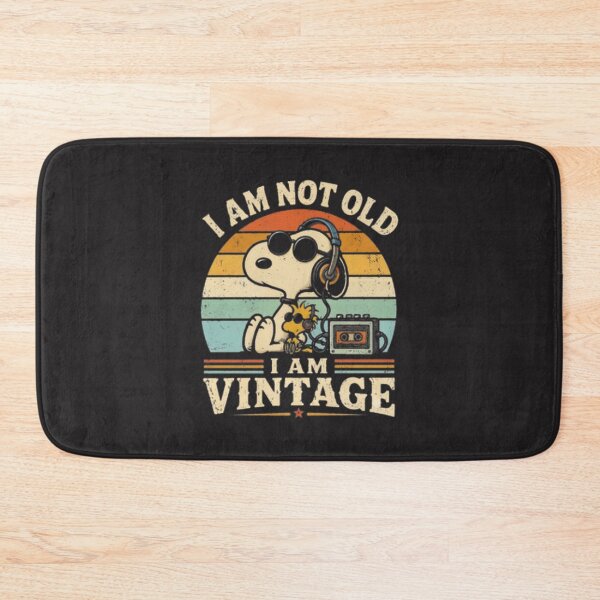 Item preview, Vintage Retro Sunset Music Design Featuring Snoopy - Classic Nostalgic Style designed and sold by MasonTheGamer.