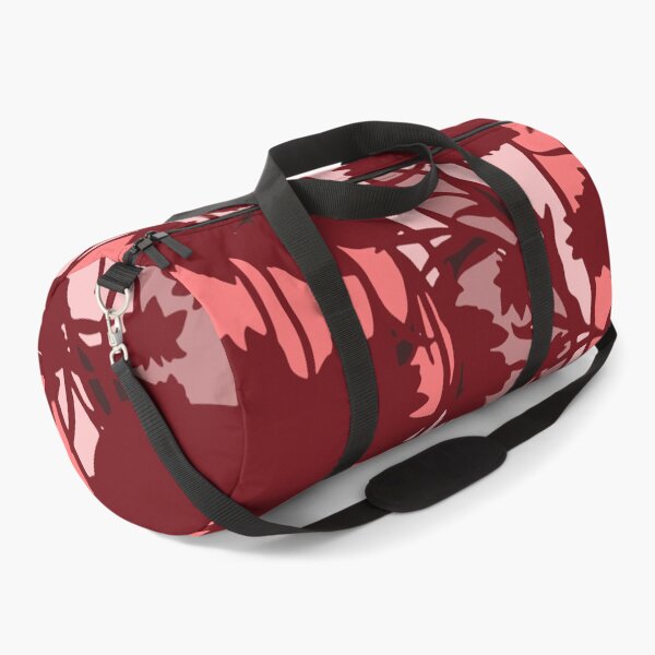 Item preview, Red Leaves Camouflage Digital Flowers Pattern in Red Shades and Pink designed and sold by ShopieHome.