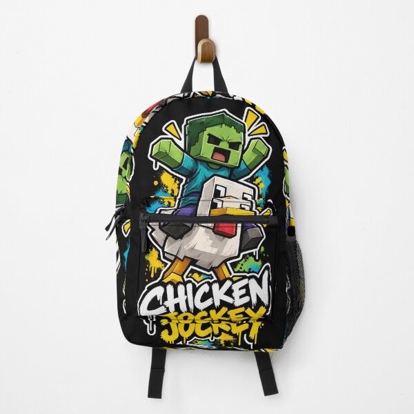 Item preview, Funny Minecraft Movie Chicken Jockey Zombie Gaming Adventures designed and sold by DUMEJE.