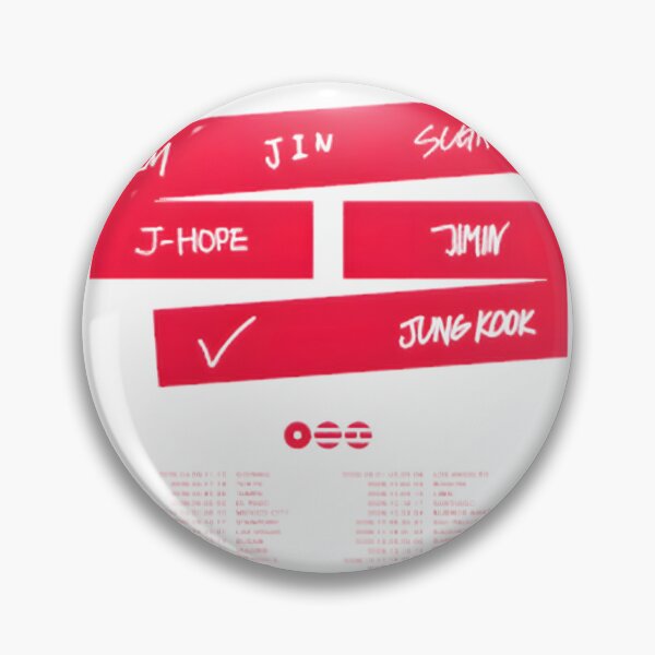 Item preview, BTS World Tour Concert Dates Design for Music Fans and Tour Enthusiasts designed and sold by art 4LIFE.