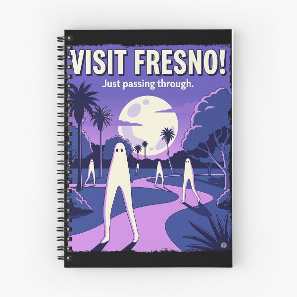 Item preview, Spooky Fresno Nightcrawlers Poster designed and sold by Fictional Ink Society.