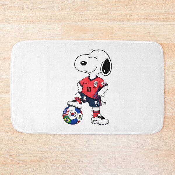 Item preview, Funny Snoopy Soccer Player Design for Korea Republic World Cup Fans designed and sold by MasonTheGamer.