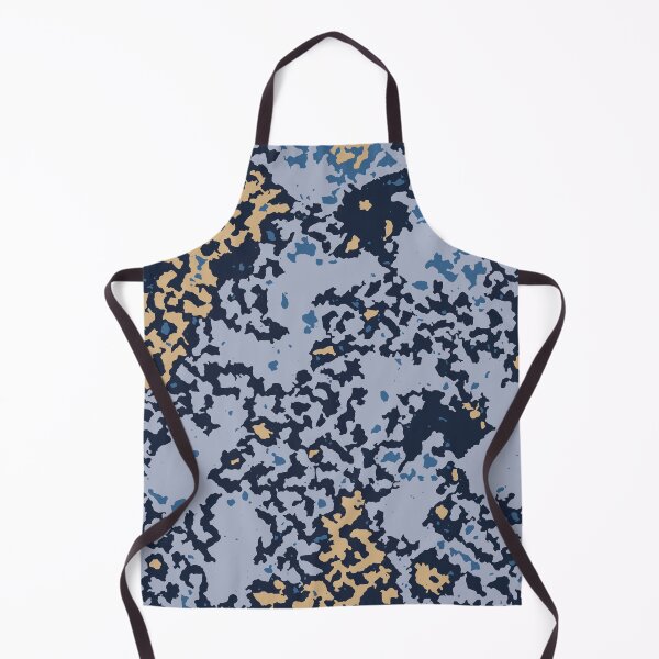 Item preview, Blue Camo Digital Cloud Pattern in Blue, Beige and Black designed and sold by ShopieHome.