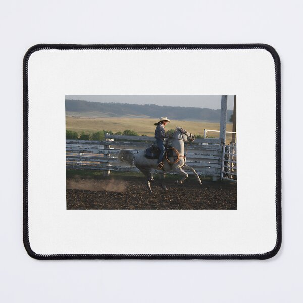 Item preview, Rodeo Cowgirl Barrel Racer Western Equestrian Sports Design designed and sold by AKIBAJARA.