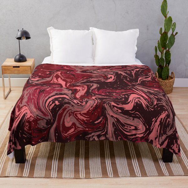 Item preview, Red Camouflage Digital Pattern in Red Shades and Pink designed and sold by ShopieHome.