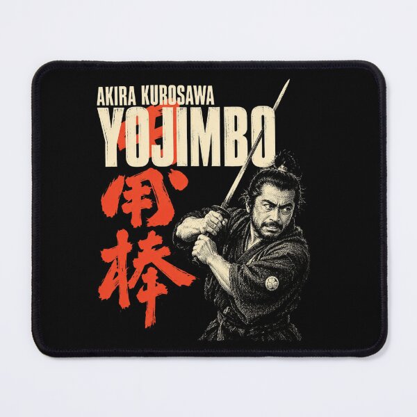 Item preview, Yojimbo Samurai Poster designed and sold by CharlieBurrell.