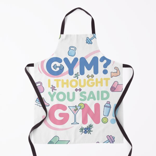 Item preview, Gym? I Thought You Said Gin designed and sold by Glitchart66.