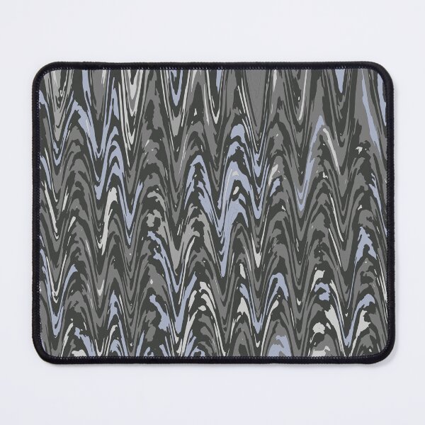 Item preview, Gray Camouflage Digital Liquify Pattern in Gray Shades and Black designed and sold by ShopieHome.
