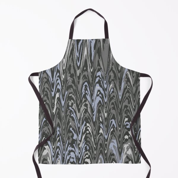 Item preview, Gray Camouflage Digital Liquify Pattern in Gray Shades and Black designed and sold by ShopieHome.