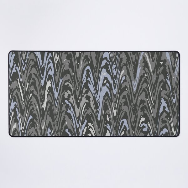Item preview, Gray Camouflage Digital Liquify Pattern in Gray Shades and Black designed and sold by ShopieHome.