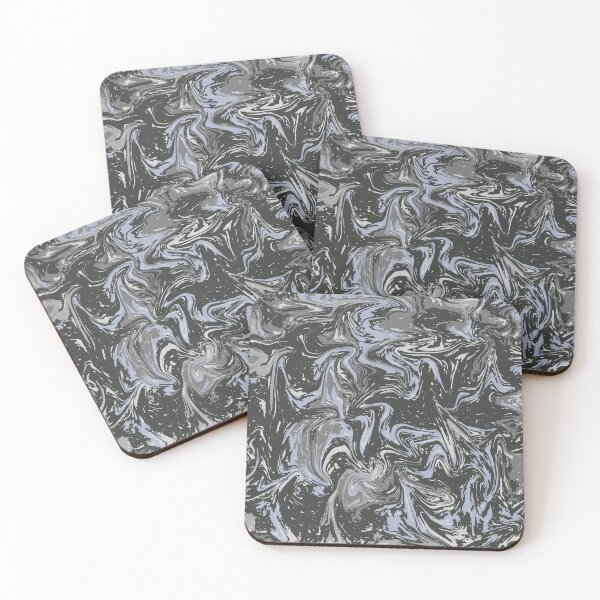 Item preview, Gray Camouflage Digital Pattern in Gray Shades and Black designed and sold by ShopieHome.