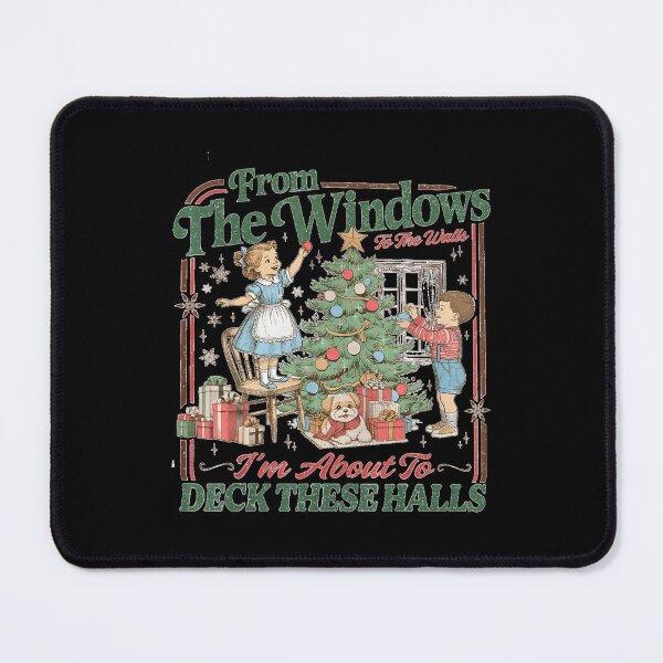 Item preview, from The Windows to Walls I'm About Deck These Halls Xmas designed and sold by LeonellDavy.