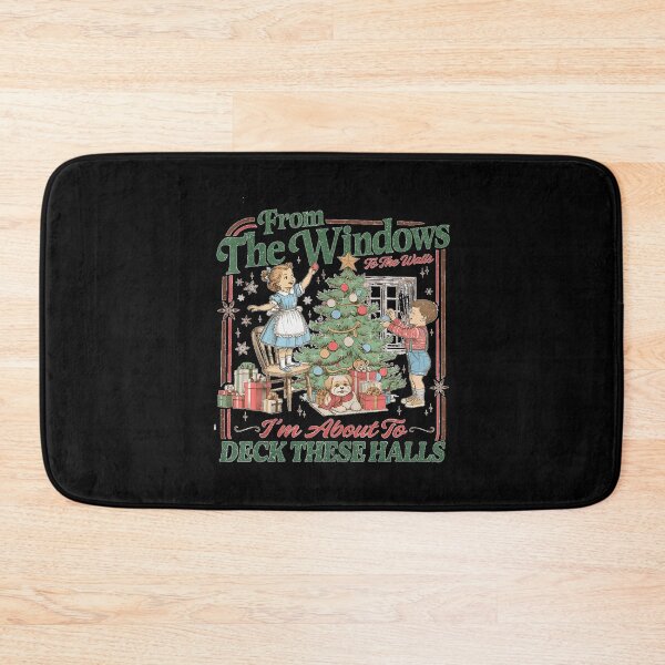 Item preview, from The Windows to Walls I'm About Deck These Halls Xmas  designed and sold by LeonellDavy.