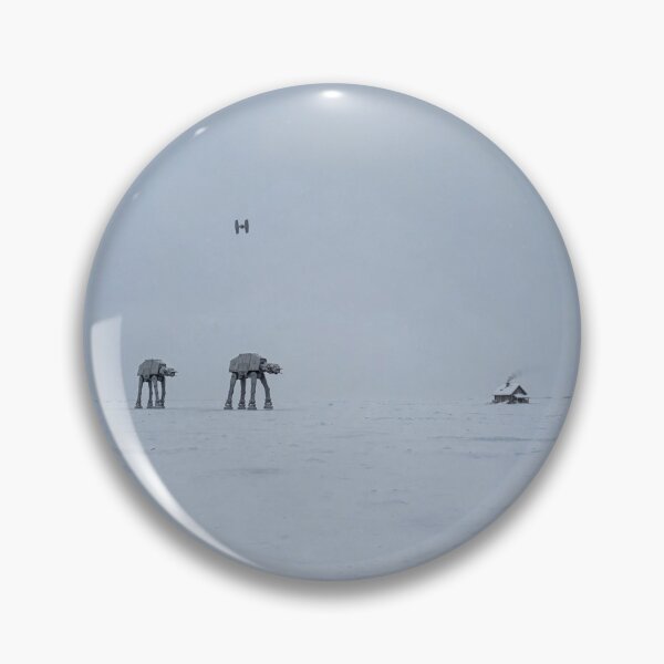 Item preview, AT-ATs Walking Toward Snowy Cabin designed and sold by Late Theory.