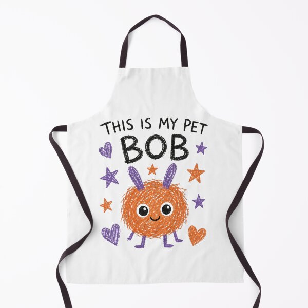 Item preview, Funny Cute Fuzzy Pet Bob Monster Art designed and sold by Pawfect Vibes Hub.