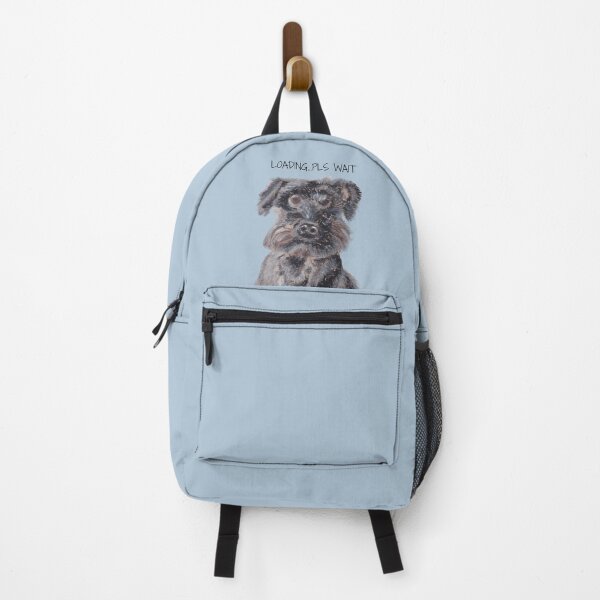 Item preview, Funny Schnauzer Dog Painting - Cute Pet Lover Gift designed and sold by viviwildpaint.