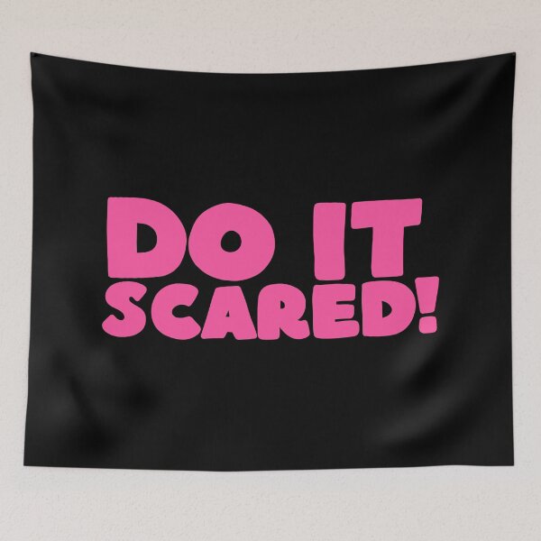 Item preview, do it scared! designed and sold by caramelrts.