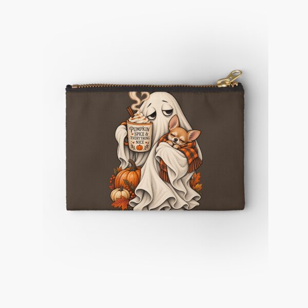 Item preview, Pumpkin Spice Ghost Chihuahua Halloween designed and sold by AmiGraph.